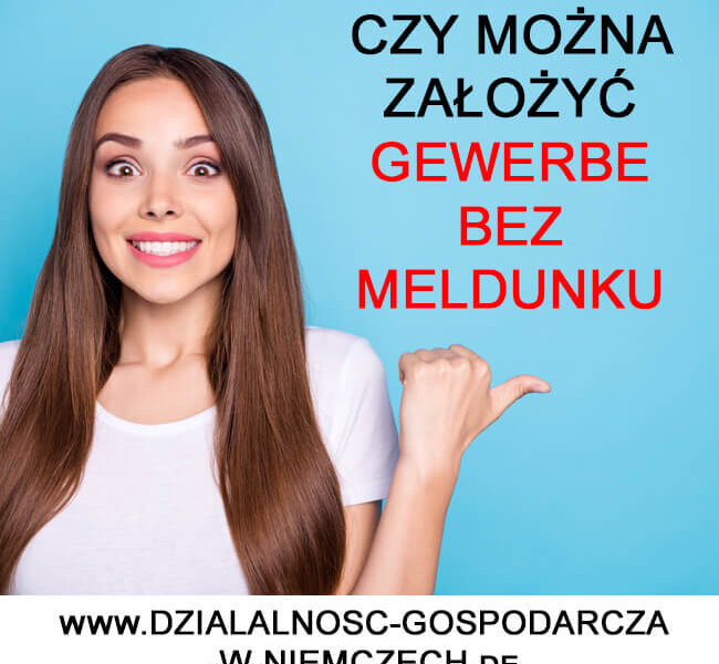 Gewerbe a ubezpieczenieFirma w Polsce praca w Niemczech gdzie podatek